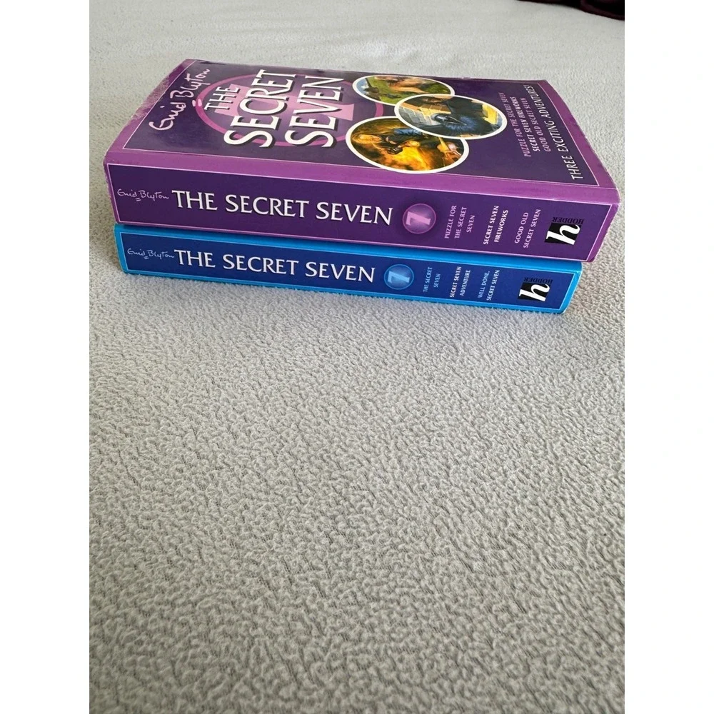 Secret Seven Adventure Books Lot of 2 Paperback Enid Blyton